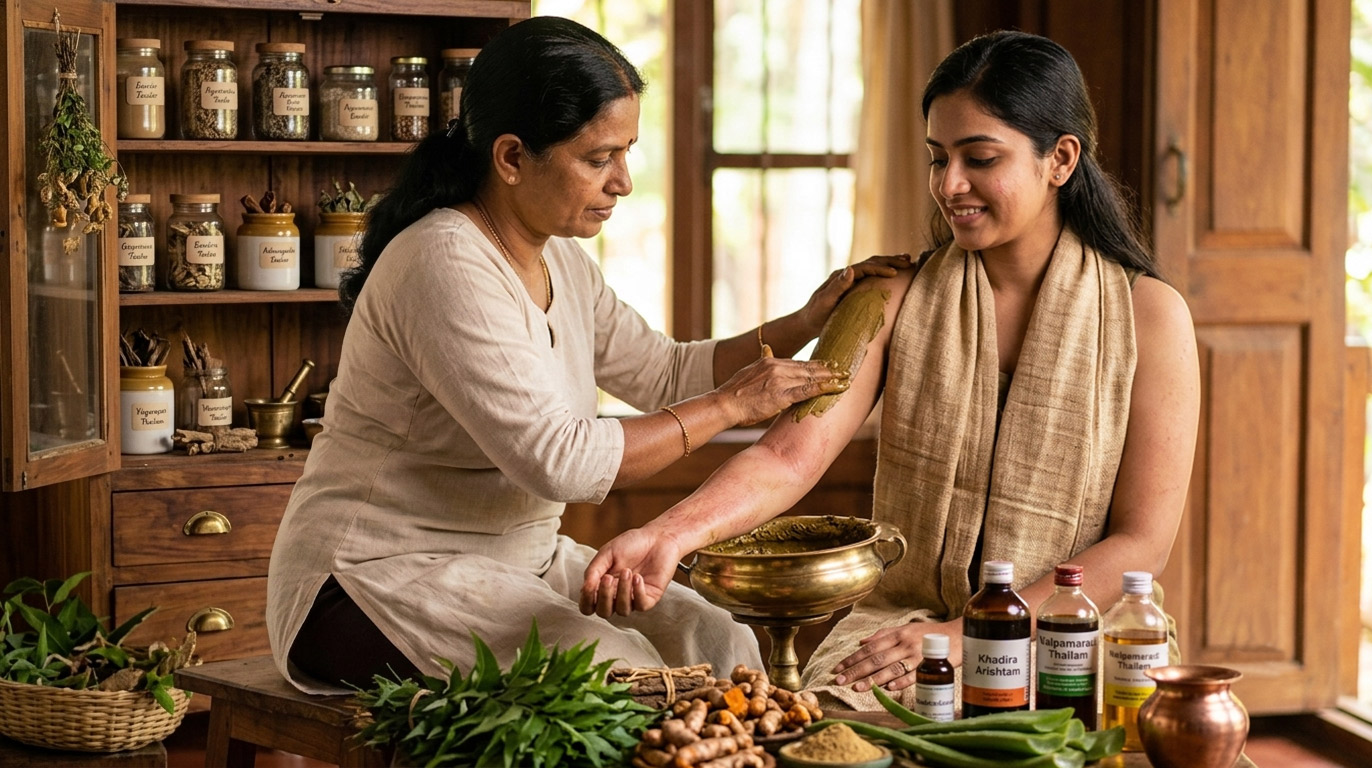 Ayurvedic Treatments for Skin Problems