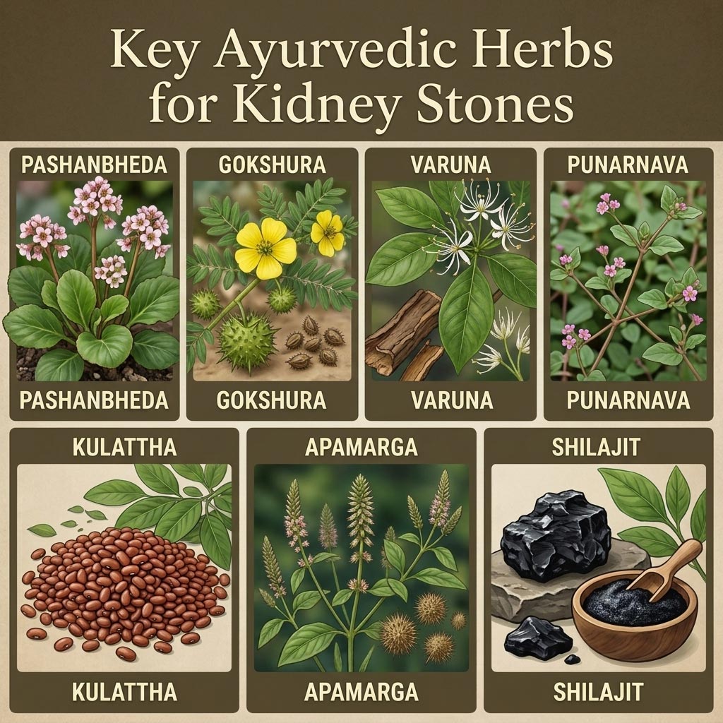 Key Ayurvedic Herbs for Kidney Stones